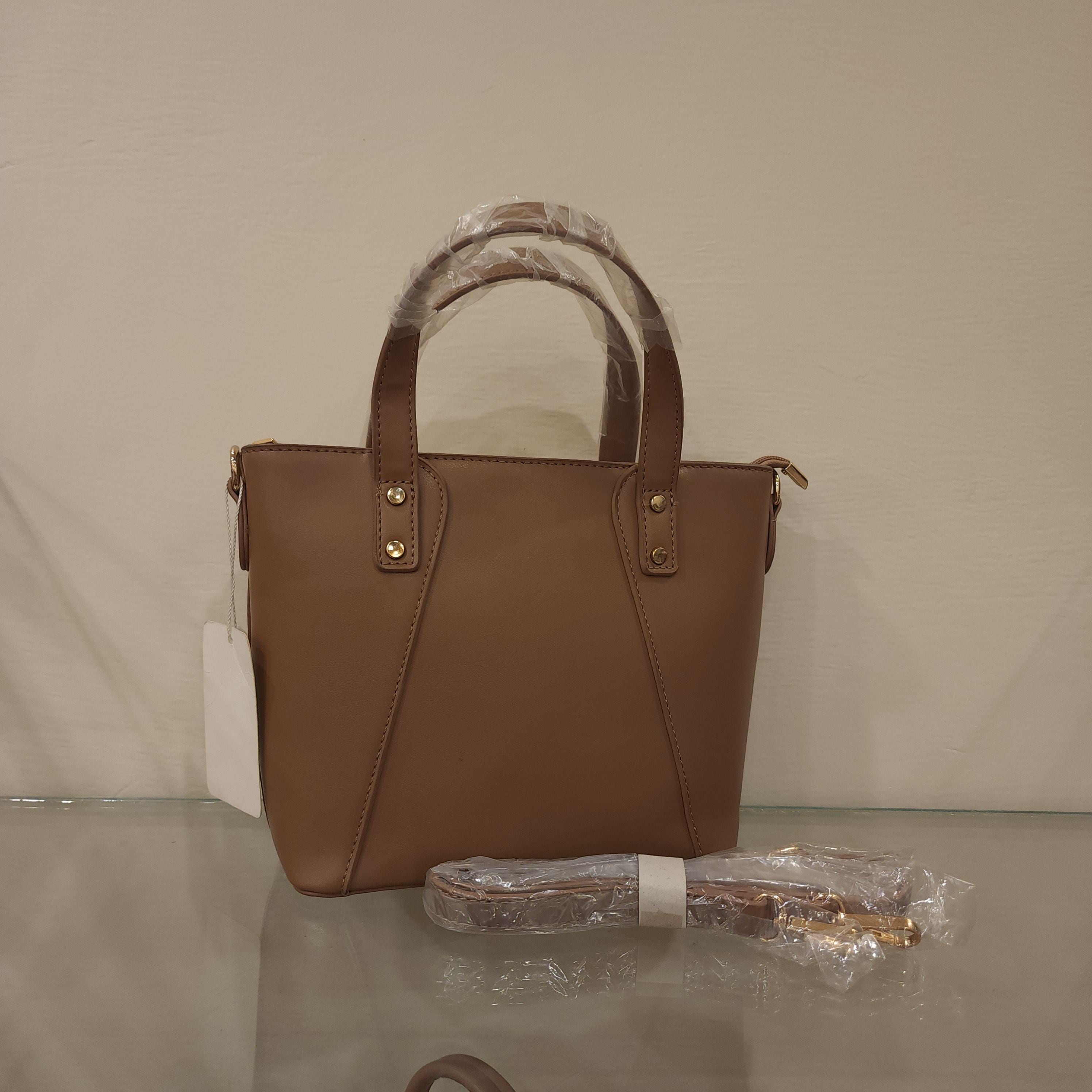 Brown Handbag - Maha fashions -  Handbags & Wallets