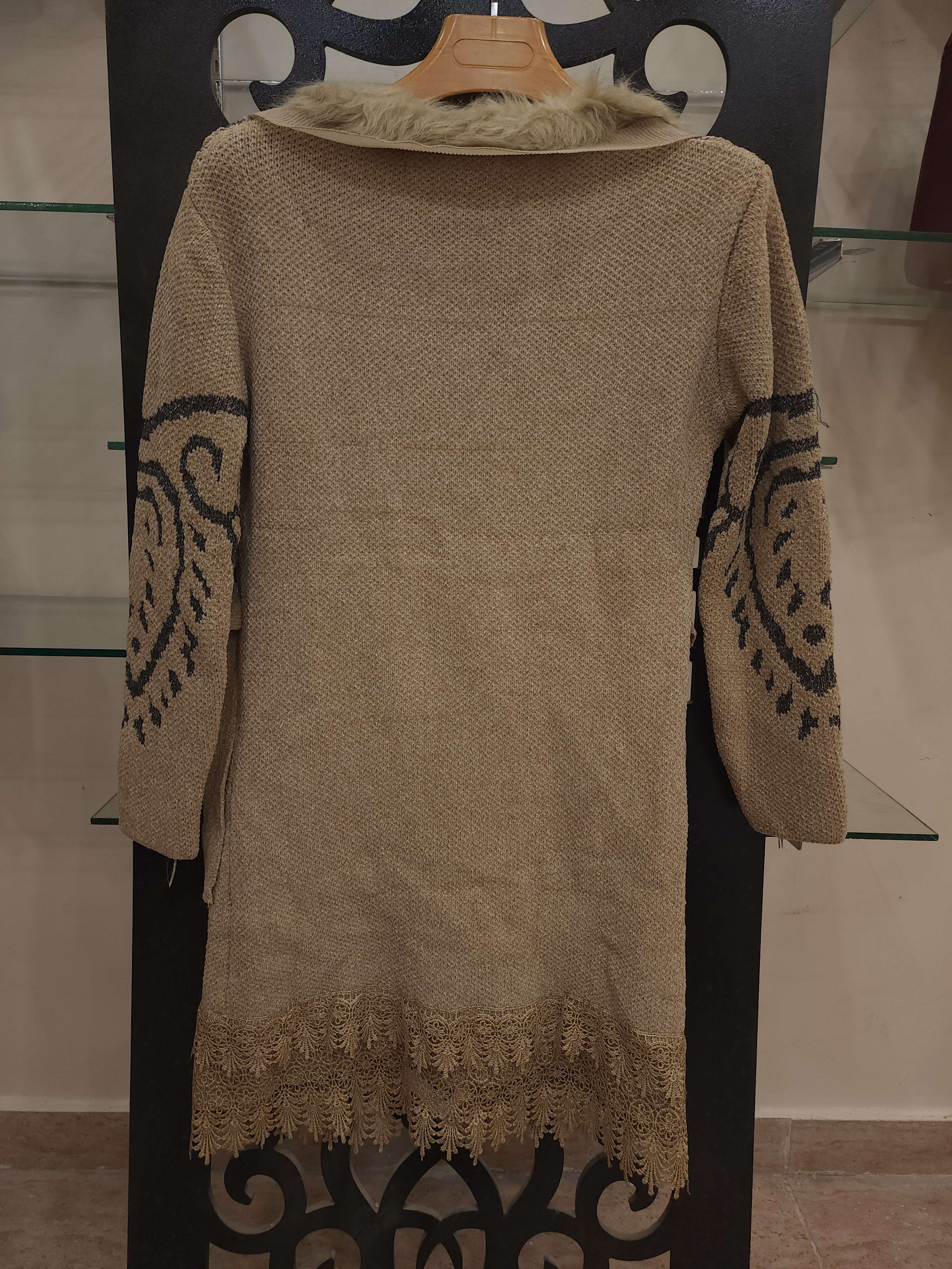 Beige Women Sweater - Maha fashions -  women clothing