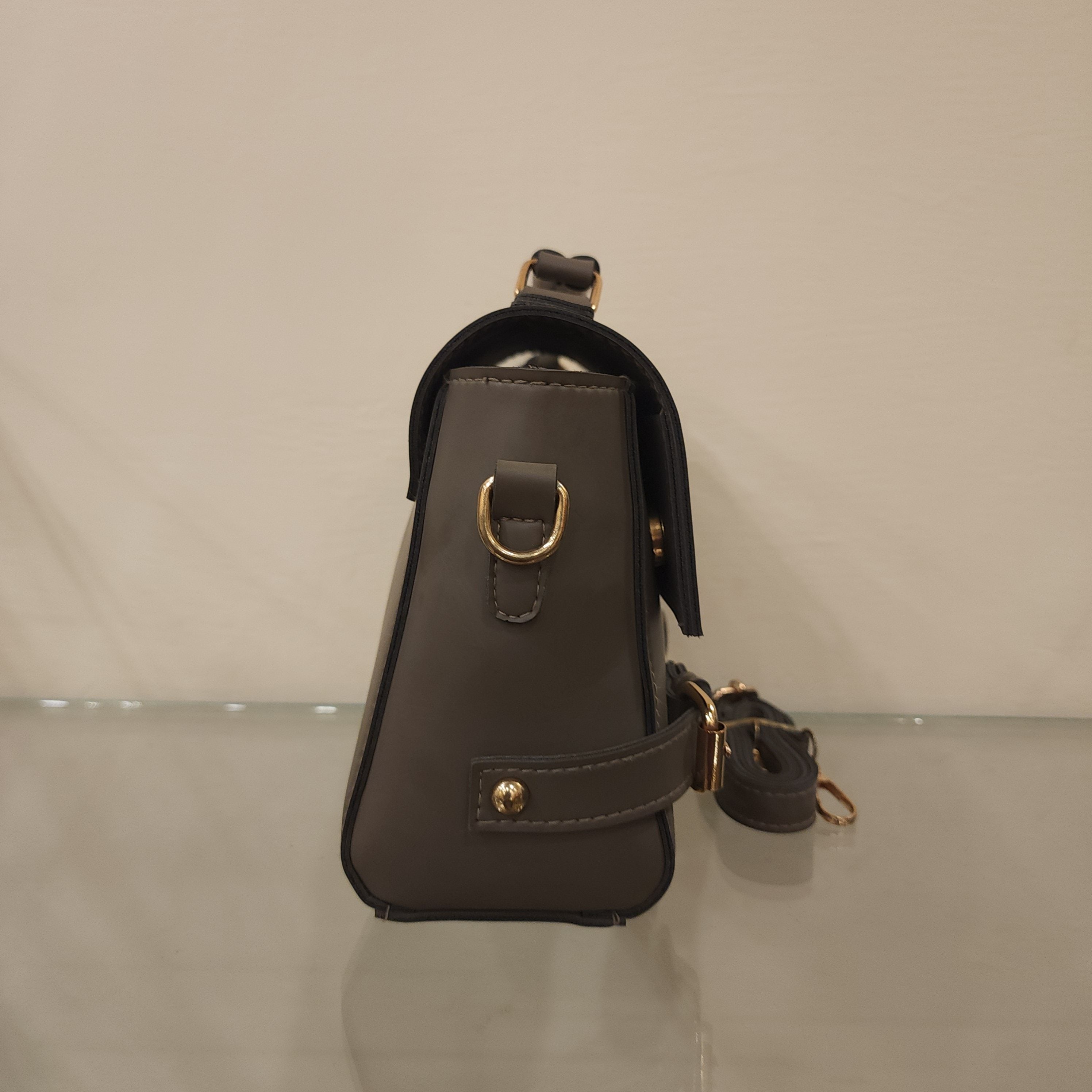 Khaki Crossbody Bag - Maha fashions -  Handbag