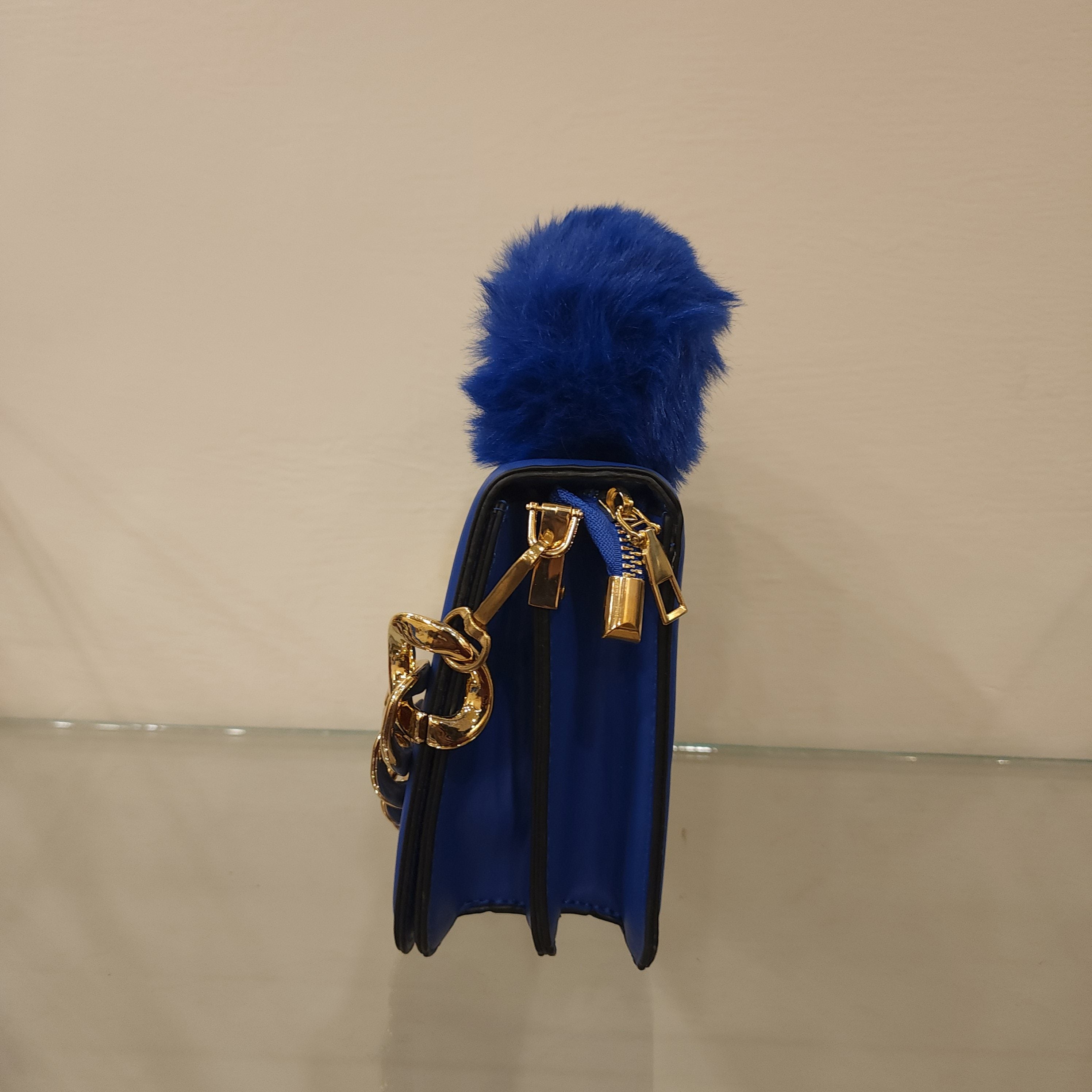 Blue Two Pcs Handbag - Maha fashions -  Handbags & Wallets