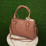 Pink Three Zip Handbags