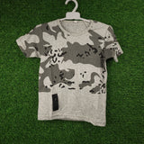 Kids Grey Camouflage T Shirt - Maha fashions -  KIDS CLOTHING