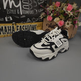 Black Chunks Shoes - Maha fashions -  