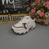 Brown Chunks Shoes - Maha fashions -  