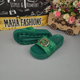 Green Softies For Her - Maha fashions -  Men Footwear