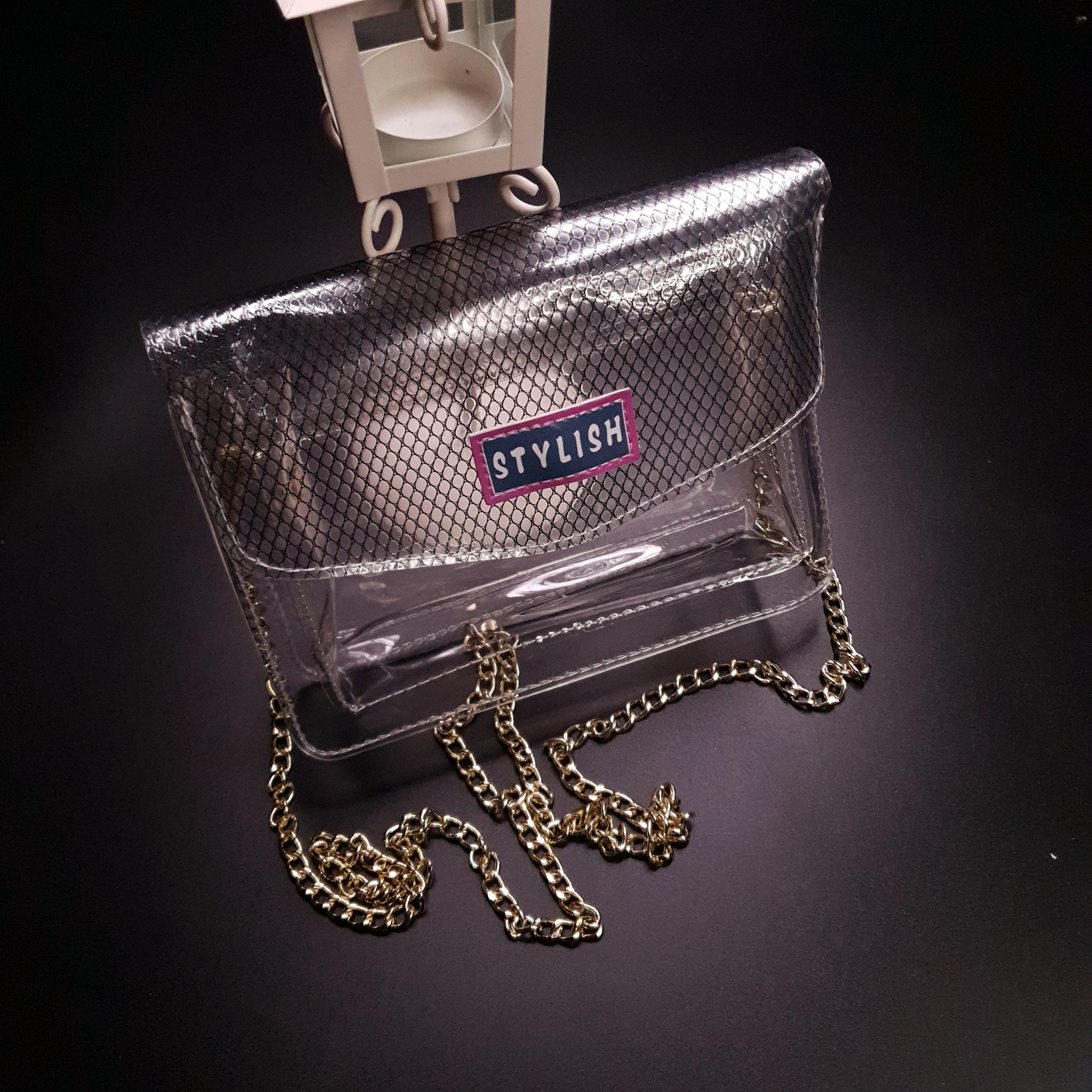 Transparent Crossbody Bag - Maha fashions -  women's handbags