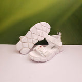 White Kids Unisex Comfort Sandals - Maha fashions -  Kids Footwear