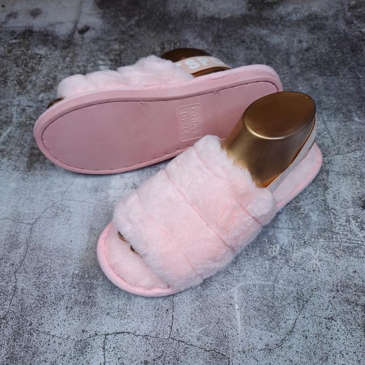 Fur Sandals - Maha fashions -  Fur Sandals