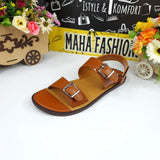 Mustard Straps Sandals - Maha fashions -  