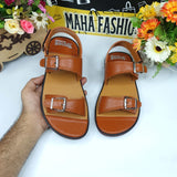Mustard Straps Sandals - Maha fashions -  