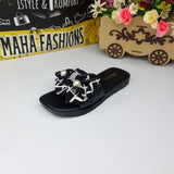 Black Bow Sides - Maha fashions -  