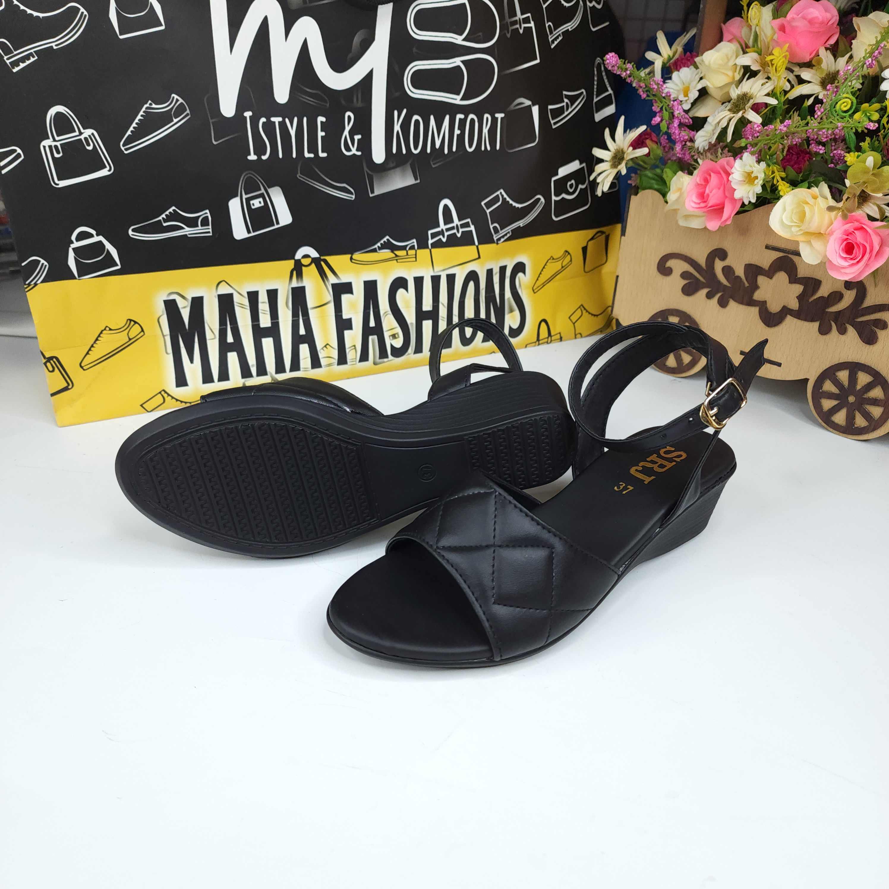 SRJ-027 BLACK - Maha fashions -  