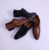 Lace-Up Formal Shoes For Men - Maha fashions -  Men's Footwear