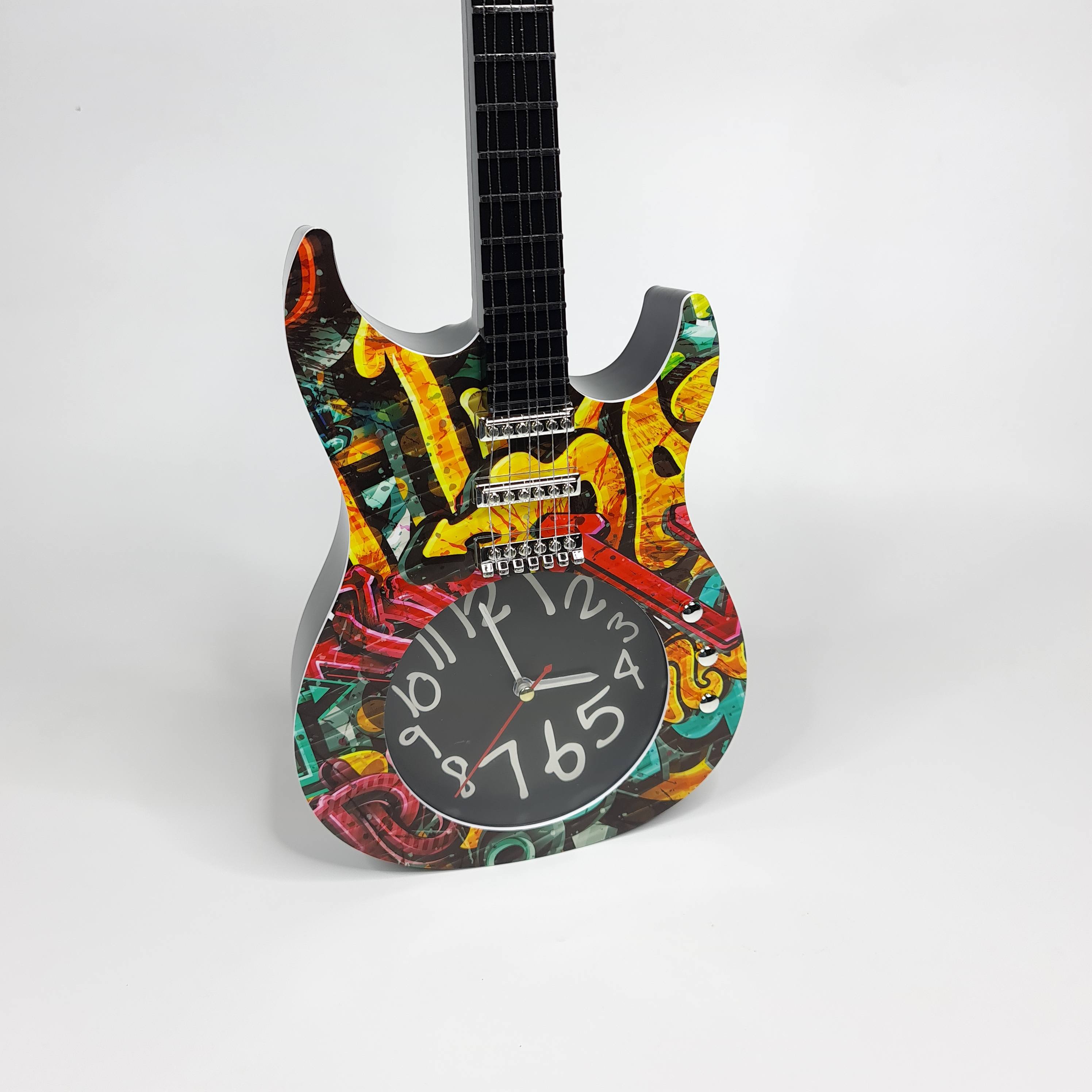 Guitar Style Wall Clock - Maha fashions -  