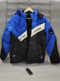 Blue Bomber Jacket - Maha fashions -  